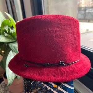 Elegant Red Women's Hat